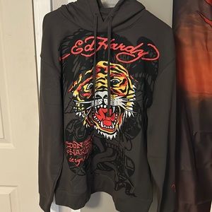 Retro Ed Hardy Tiger Hoodie